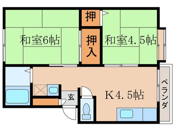 サニ－ア－バンの物件間取画像